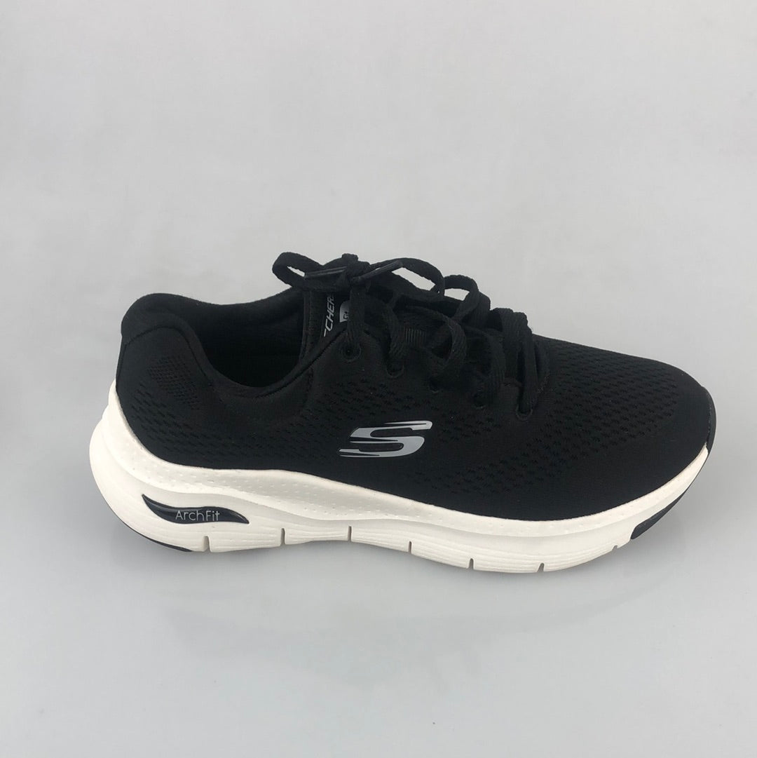 Tenis Deportivo Negro Skechers