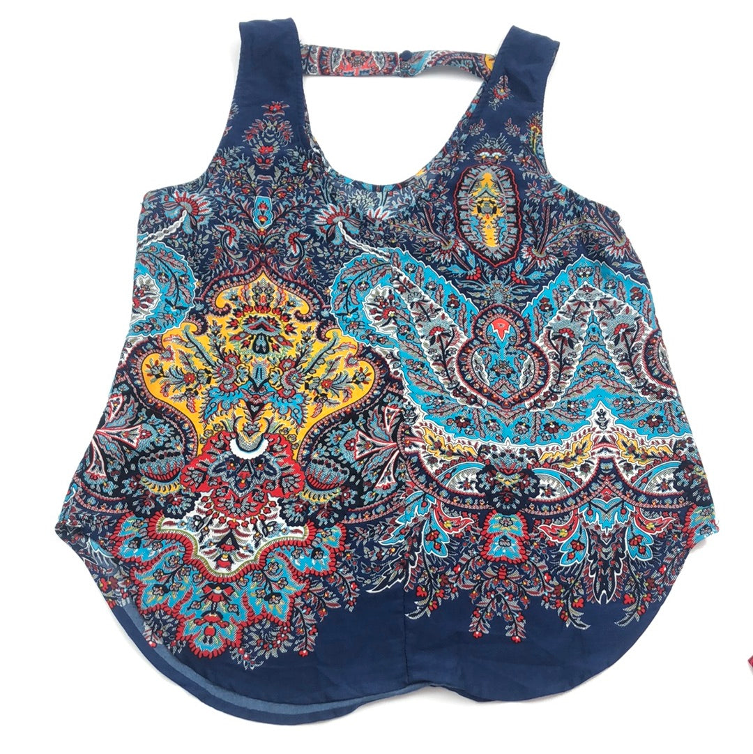Blusa Azul Mosaicos Fun 2Fun