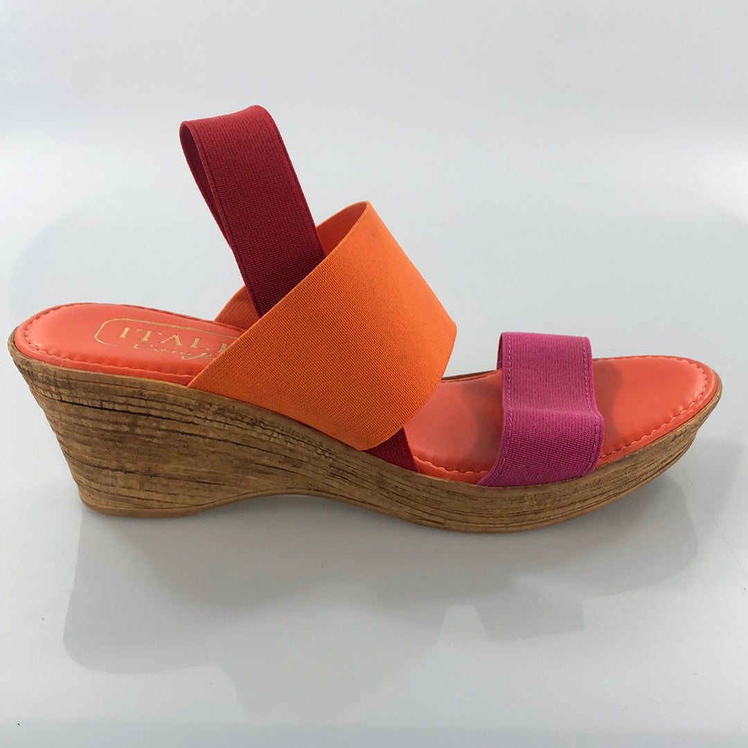 Zapatilla Naranja Italian Comfort