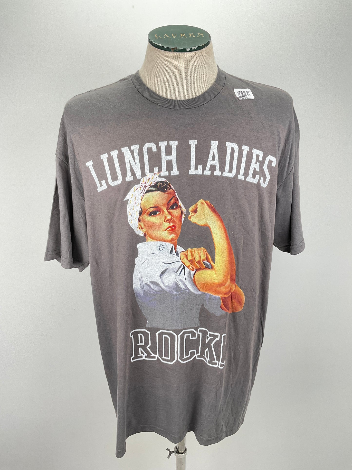Camiseta  Gris Gildan
