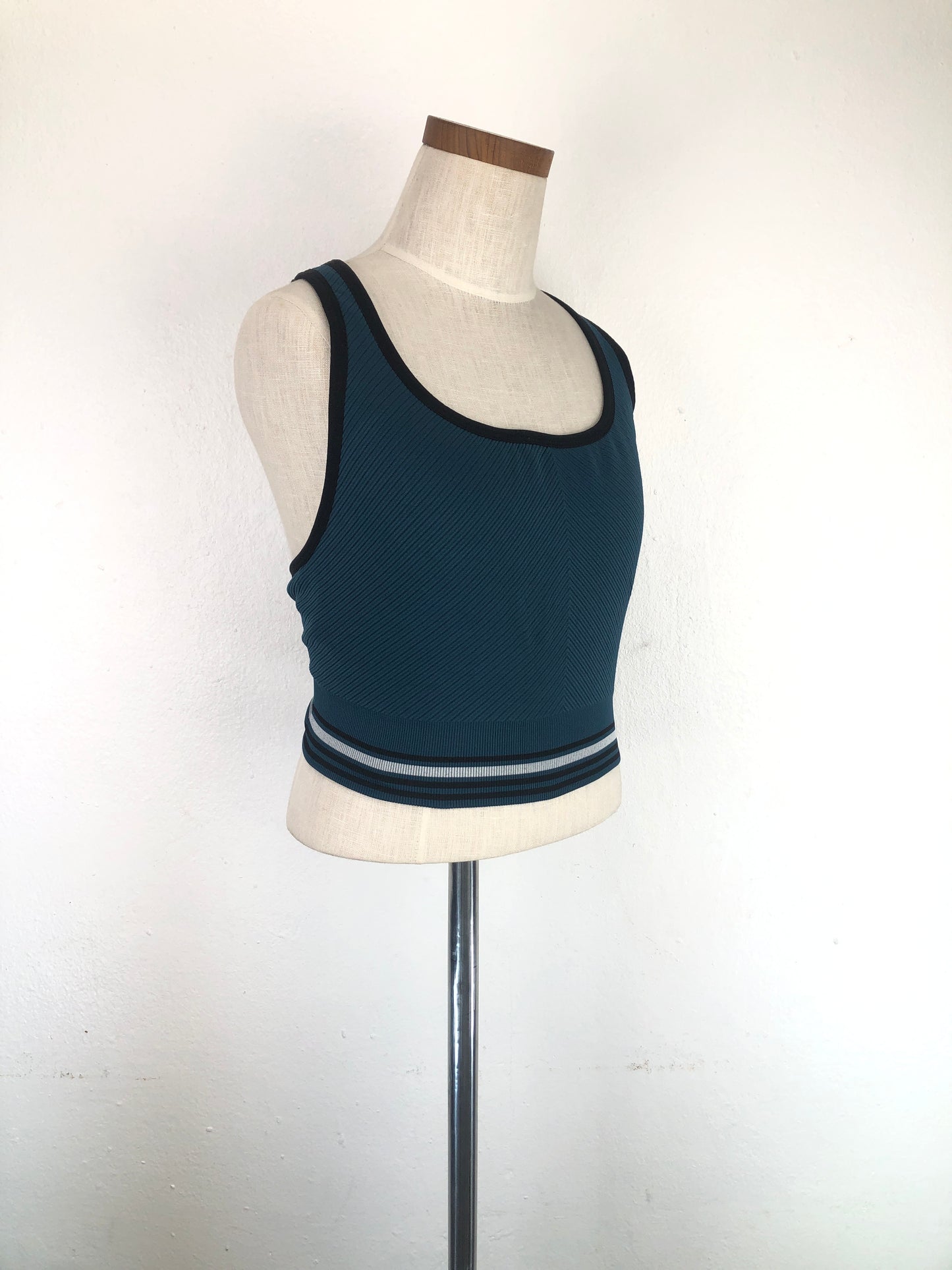 Blusita Verde Deportivo Seamless Racerback