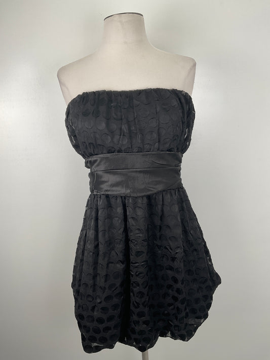 Vestido Negro Snap