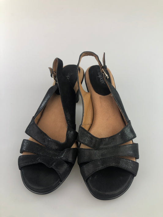 Zapatilla Negro de Tacon Soft Spots