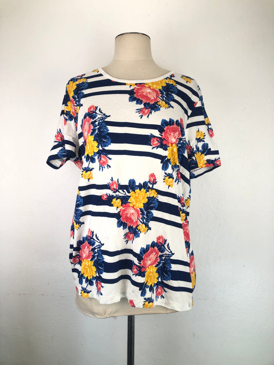 Camiseta Blanco de Flores White  Stag