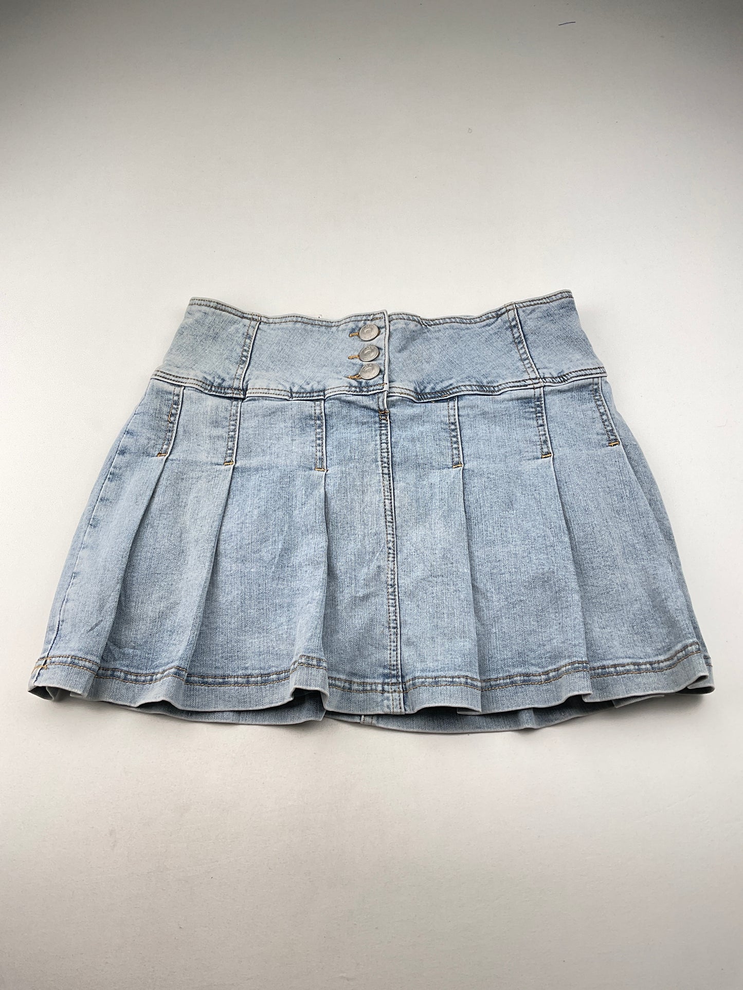 Falda Jeans Azul claro Rue21