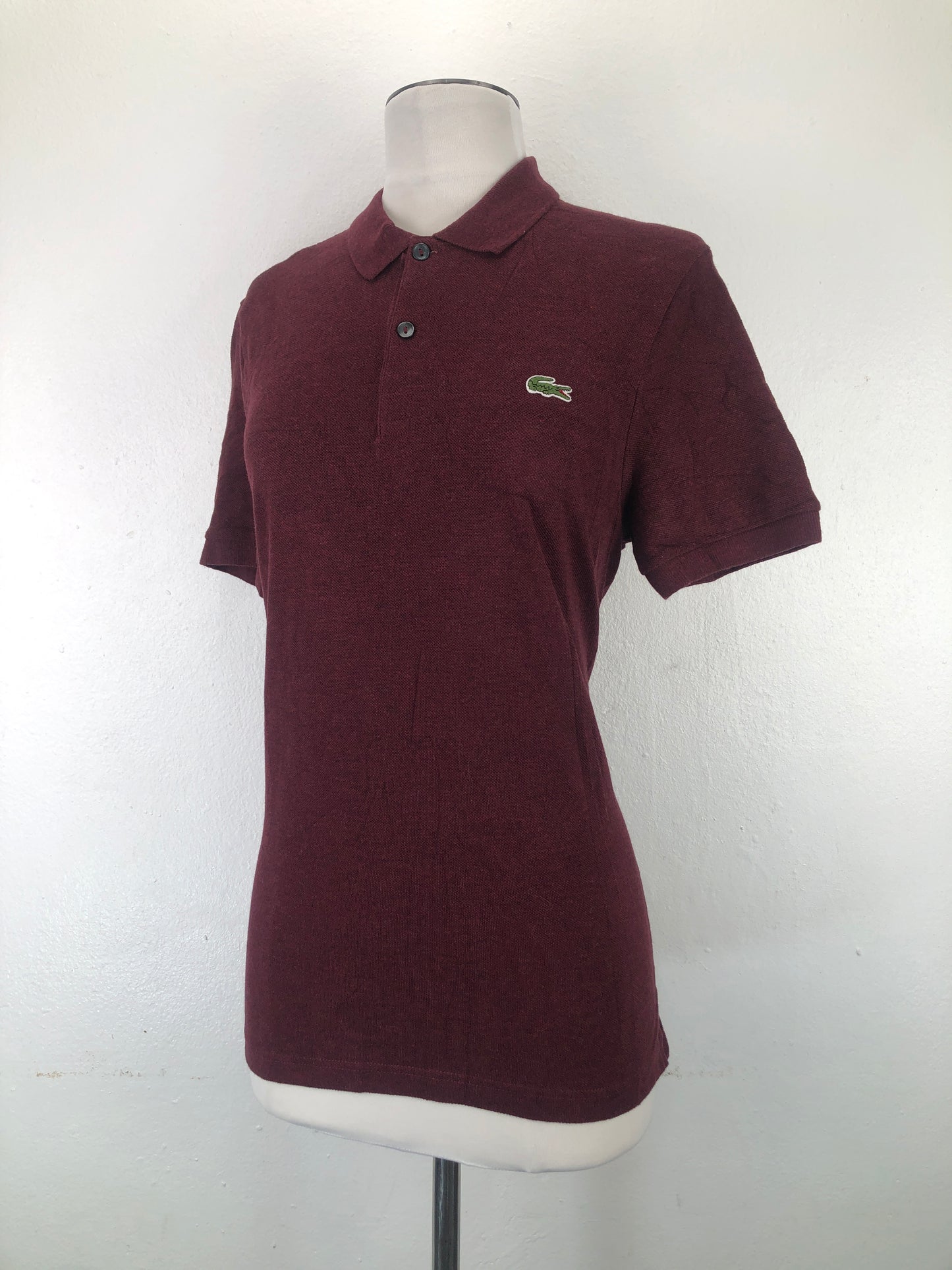 Camiseta Rojo vino Lacoste
