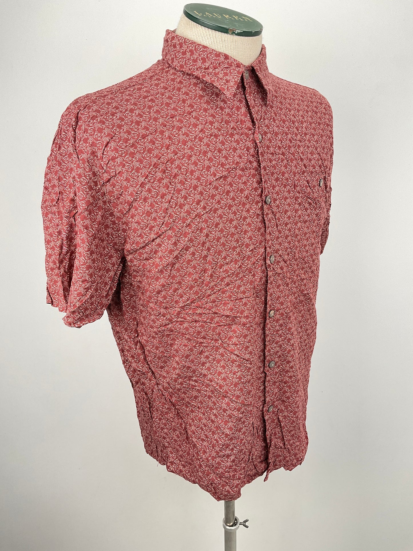 Camisa Rojo vino Campla