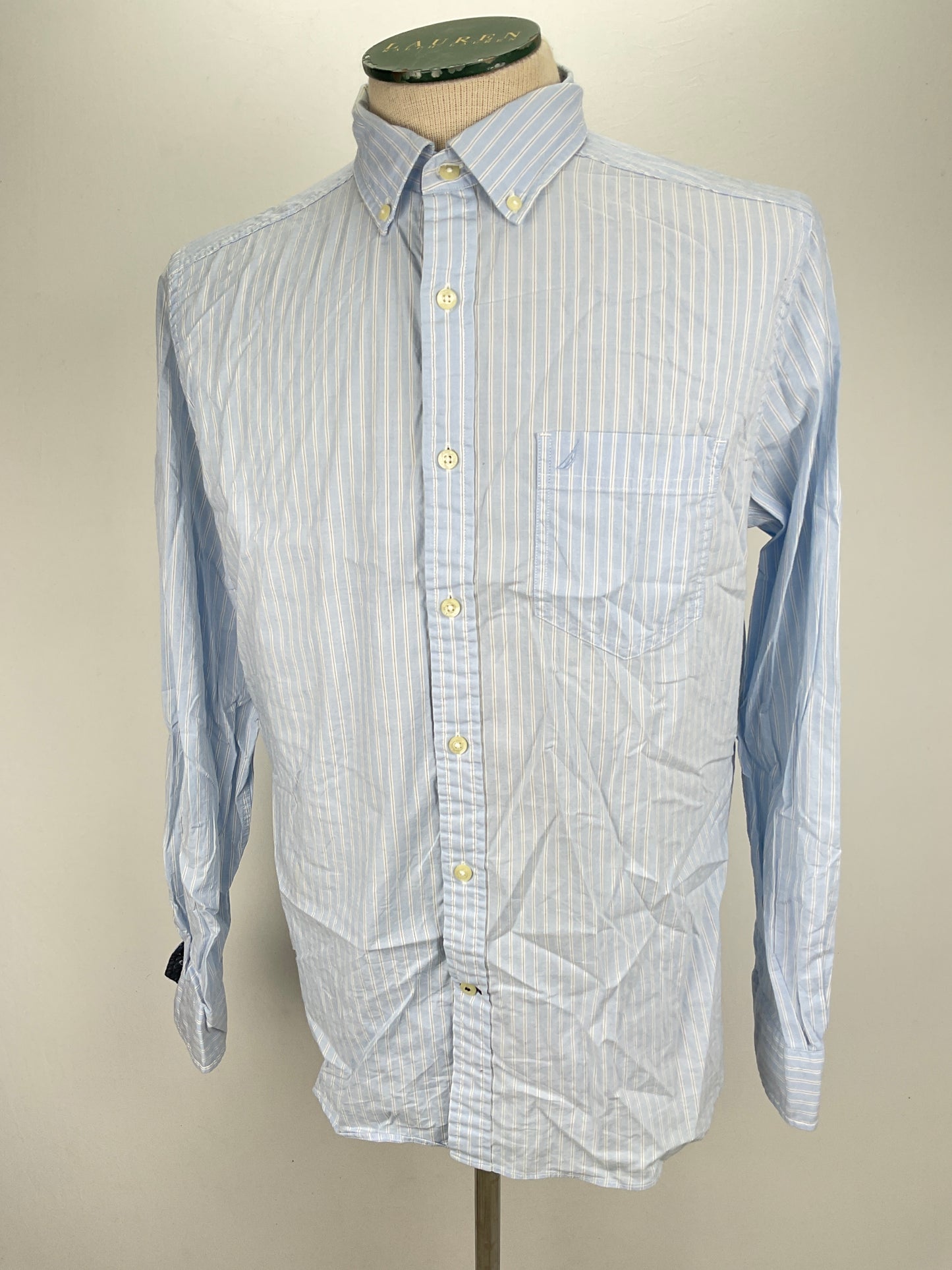 Camisa Azul claro de Rayas Nautica