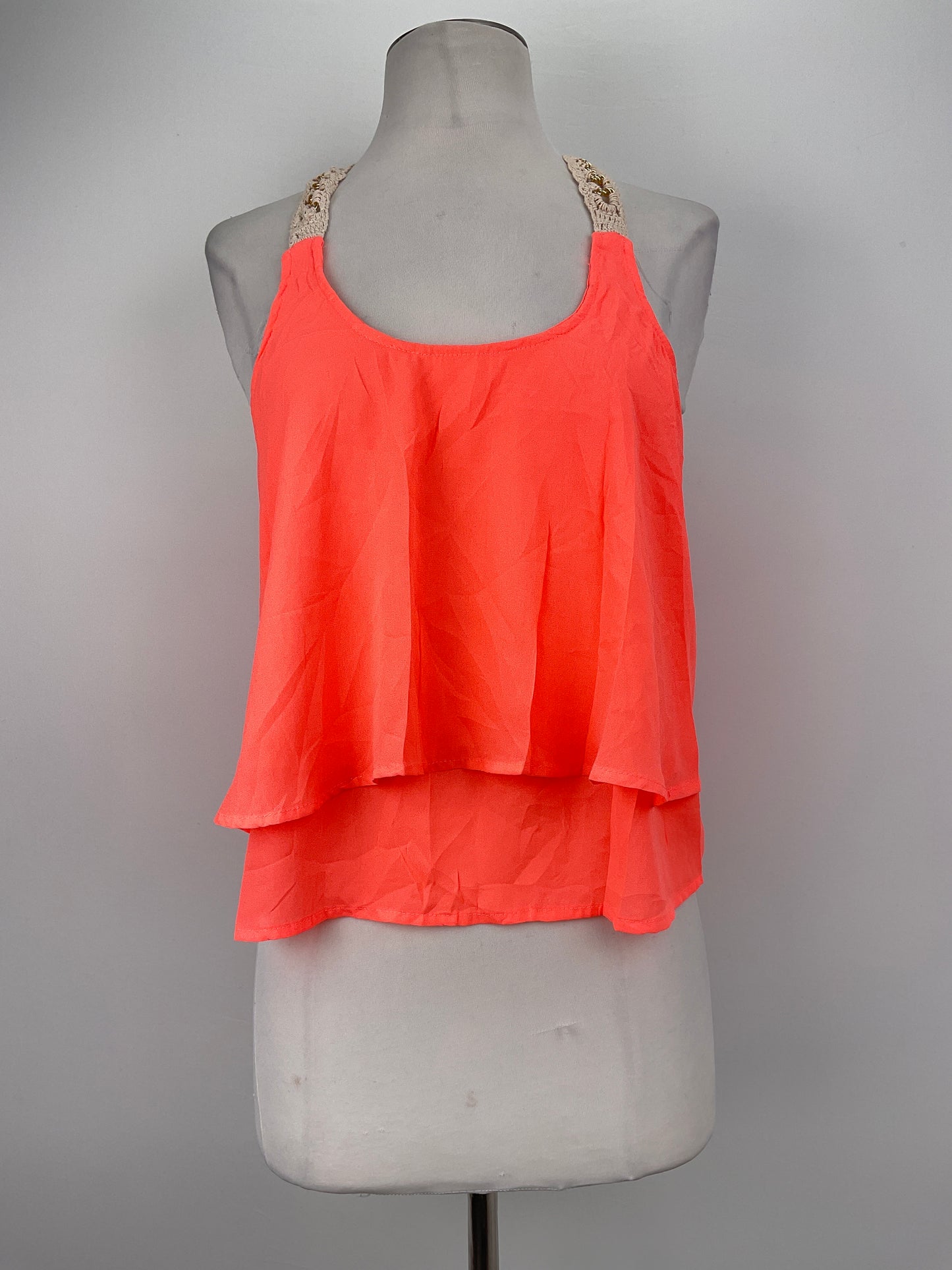 Blusa Naranja Charlotte russe