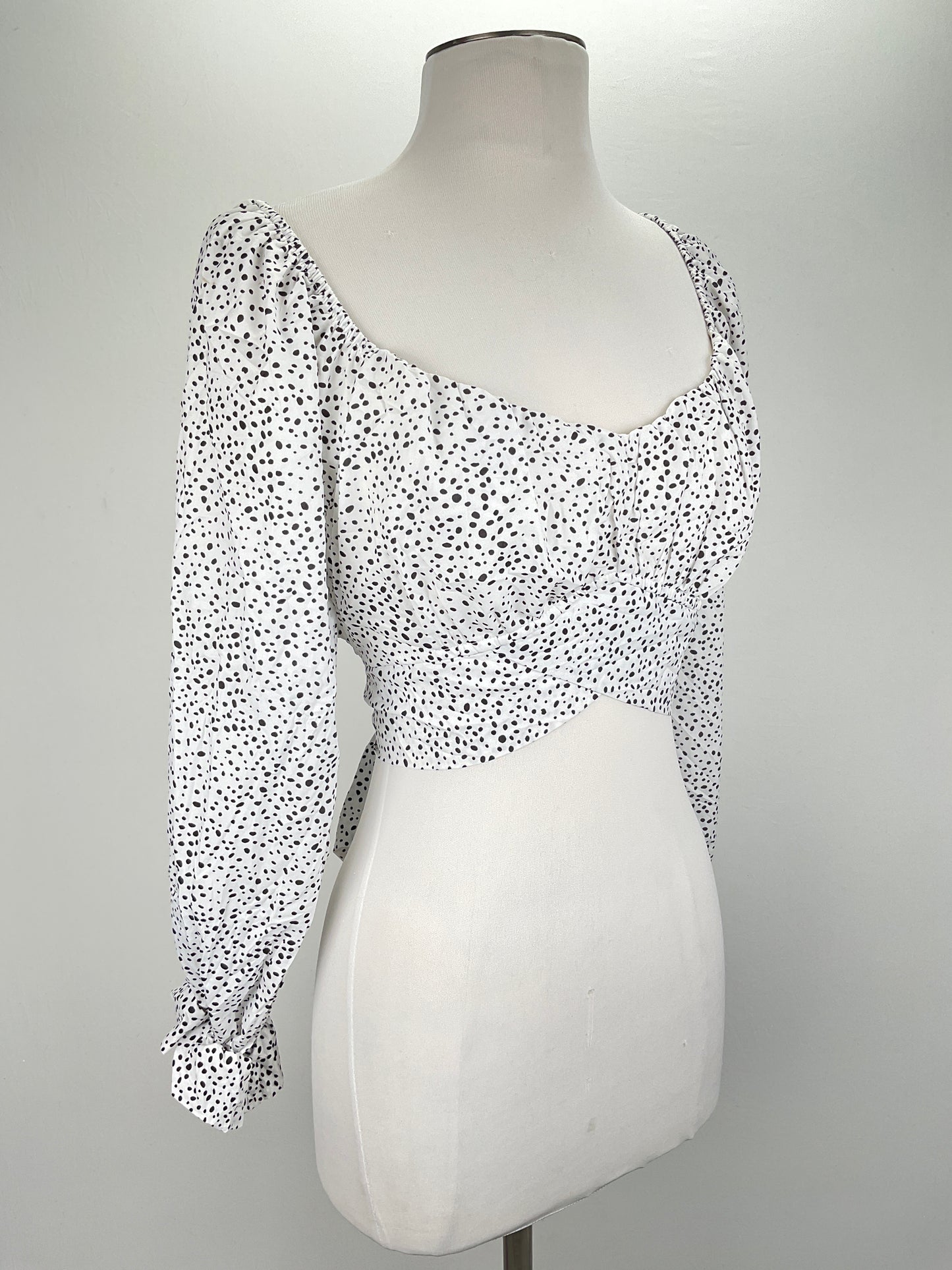 Blusa Blanco de Lunares Attar’d State