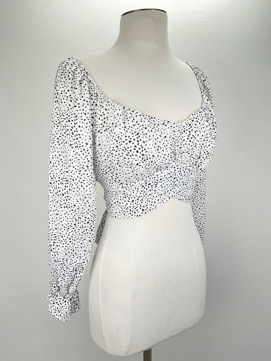 Blusa Blanco de Lunares Attar’d State