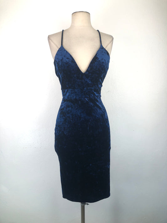 Vestido Azul marino A,Gaci