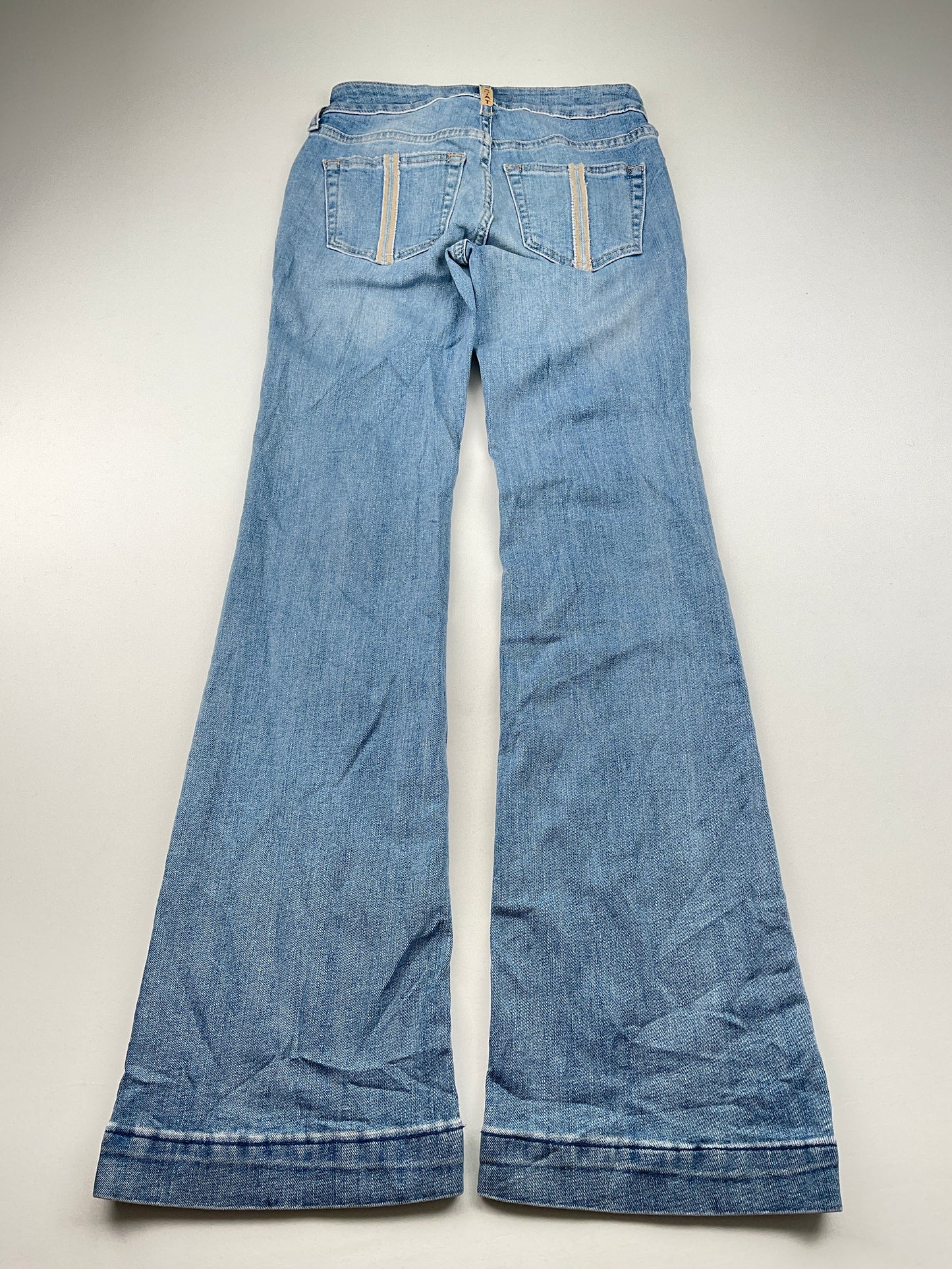 Pantalon Palazzo Jeans Azul claro Ariat