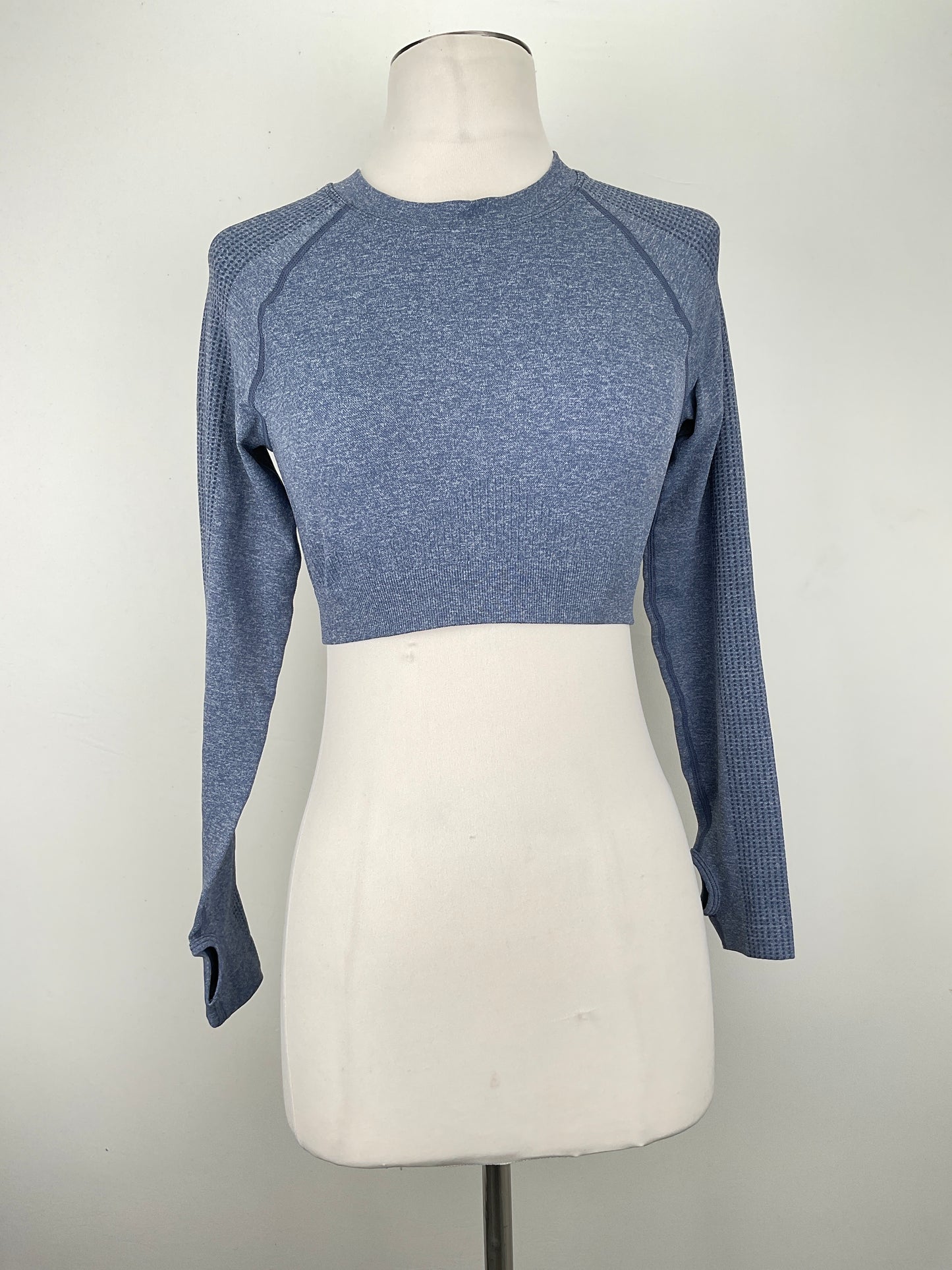 BLUSA GRIS Azulado Deportivo Variangis