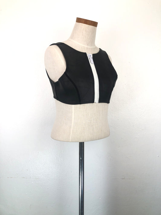 Blusita Negro Hoaka Swimwear