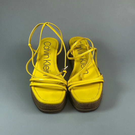 Zapatilla Amarillo Calvin Klein