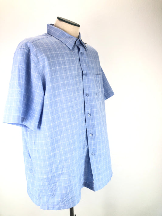Camisa Azul  claro de Cuadro George