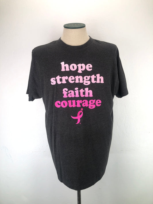 Camiseta Gris Susan Komen