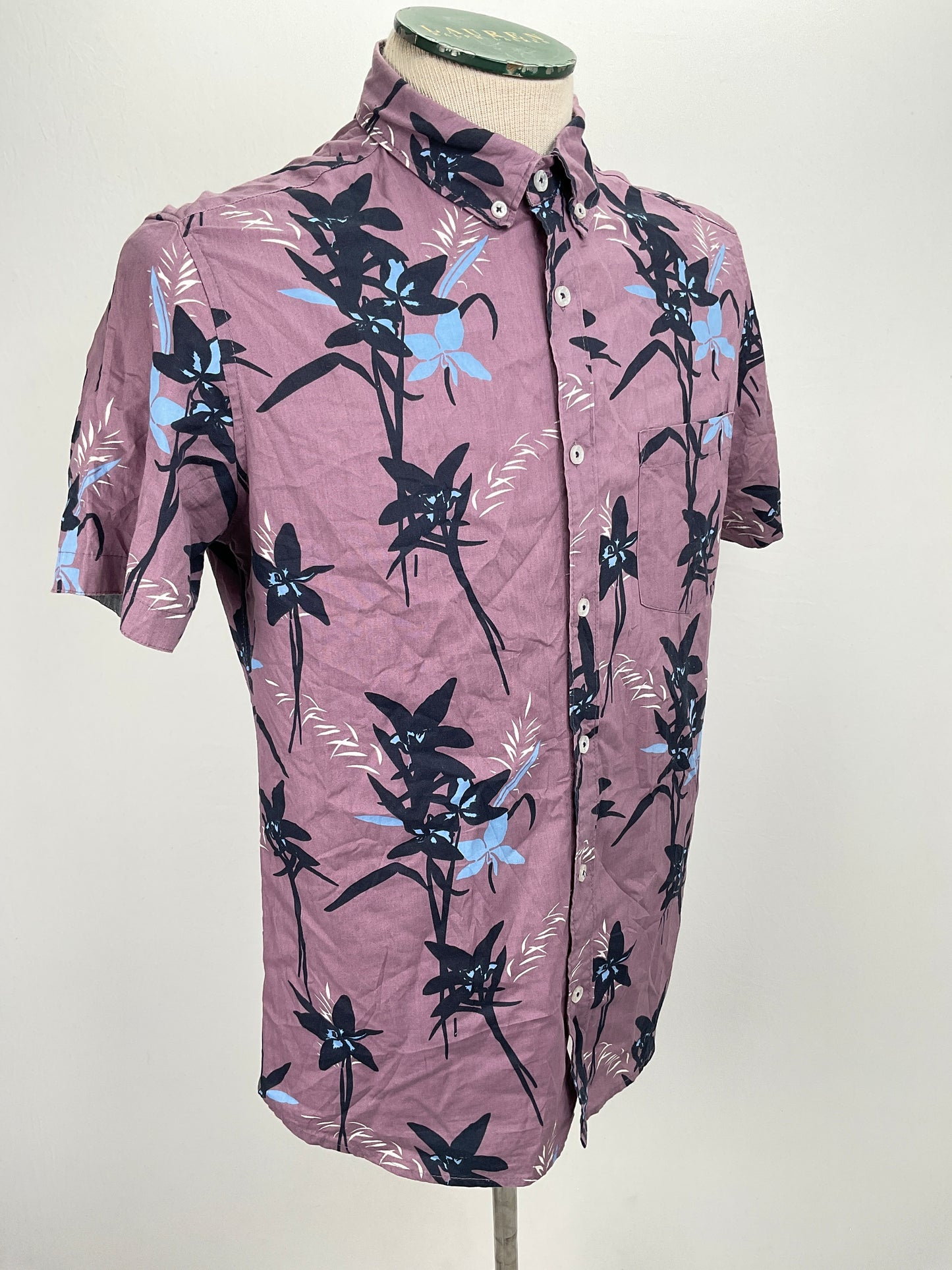 Camisa Marron Floral Sunrise Kingdom
