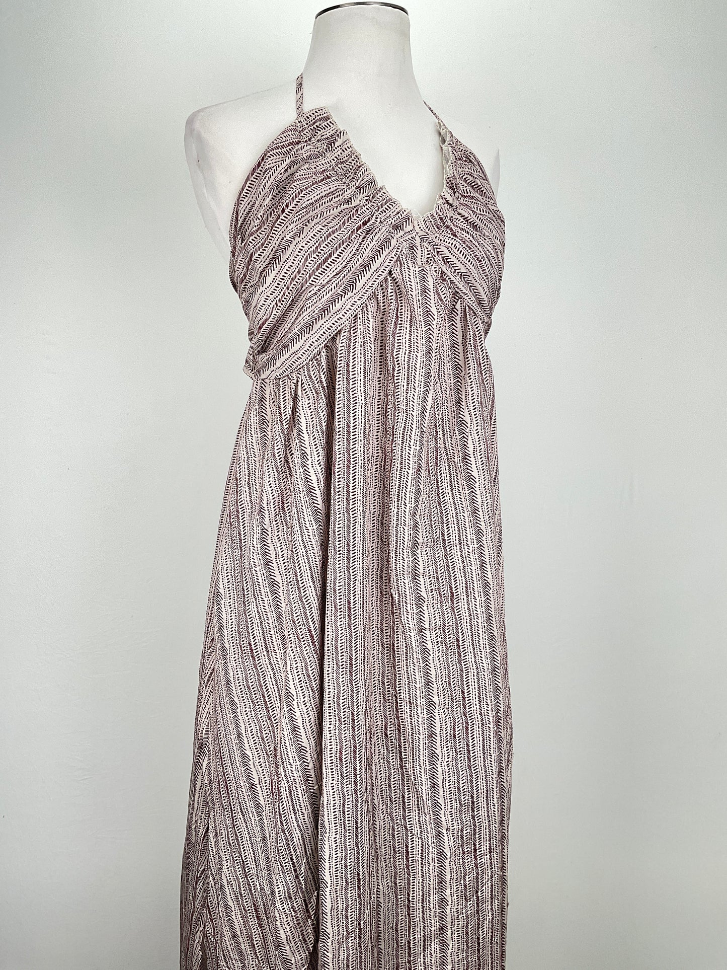Vestido Marron Variangis
