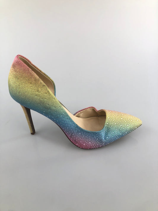 Zapatos Multicolor Brillo de Tacon Jessica Simpson