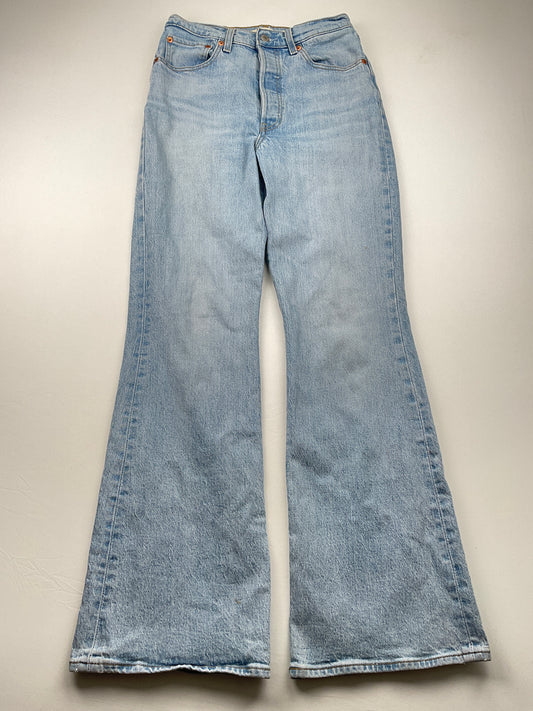 Pantalón  Mon Jeans Azul Claro Ribcage Flare