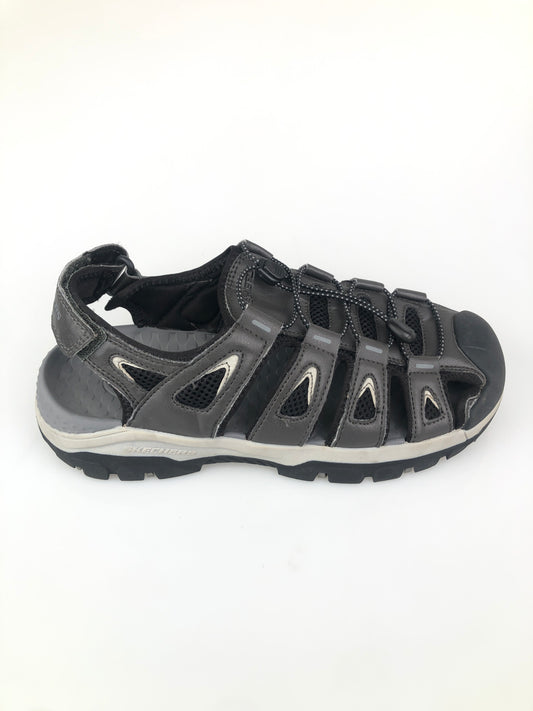 Sandalia Gris Skechers