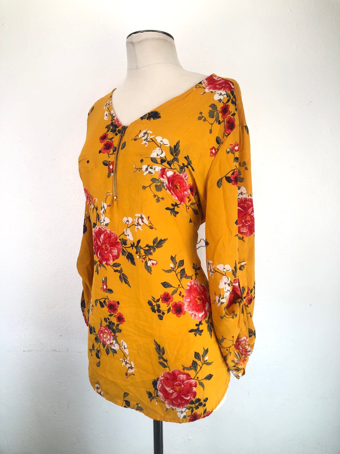 Blusa Amarillo Floral Rue21