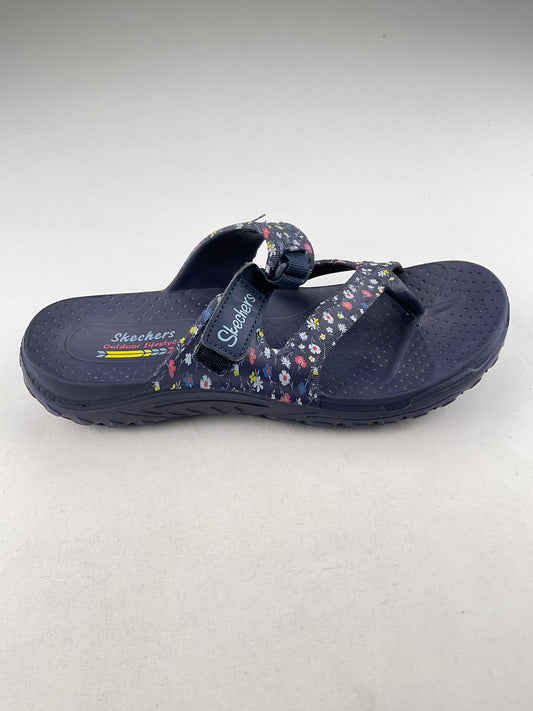 Sandalia Azul marino Floral Skechers