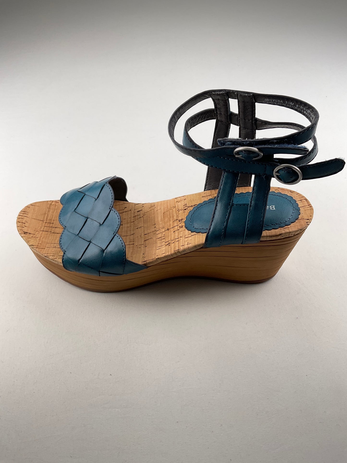 Zapatilla Azul Plataforma Baretraps