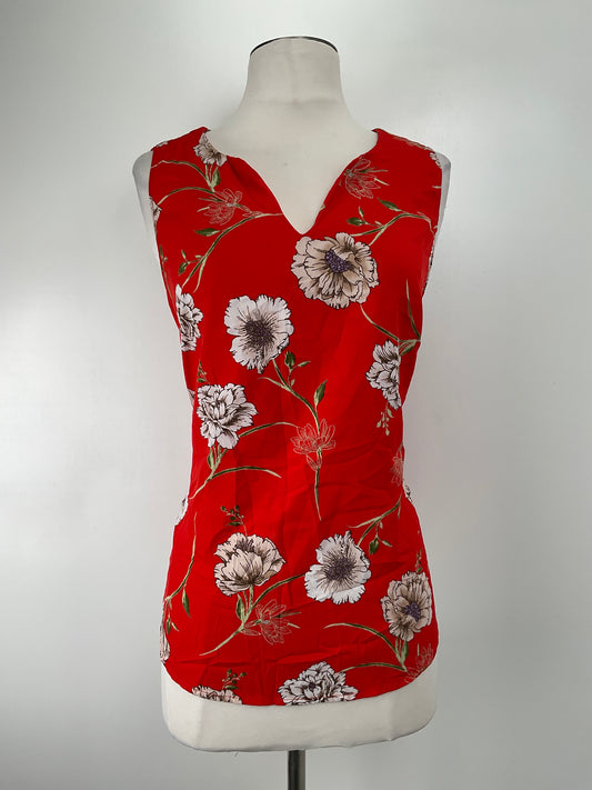 Blusa Rojo Floral Renee