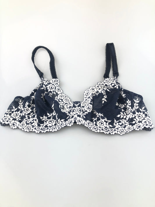 Brasier Azul marino de Flores Wacoal