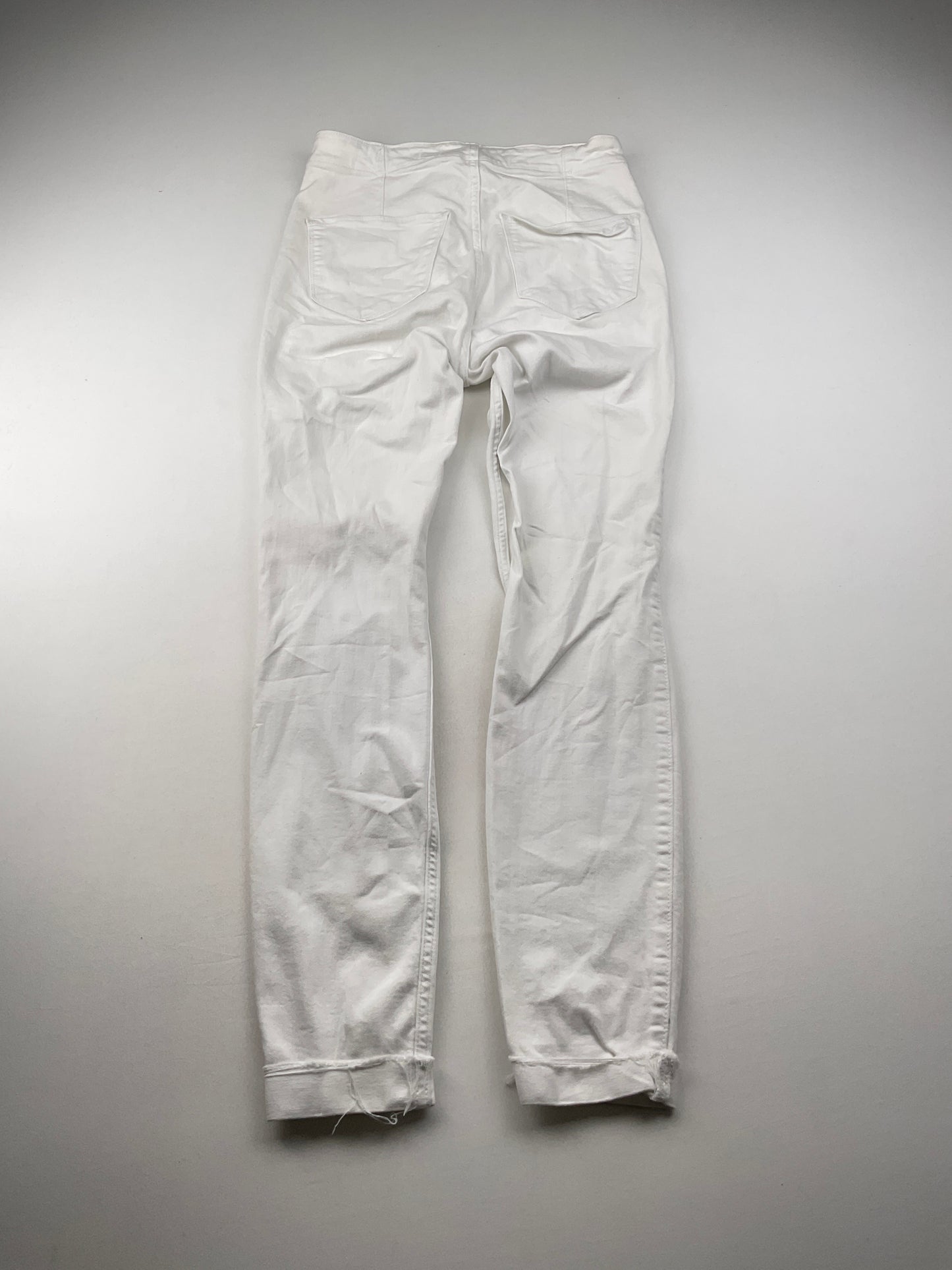 Pantalón Jeans Blanco Hollister