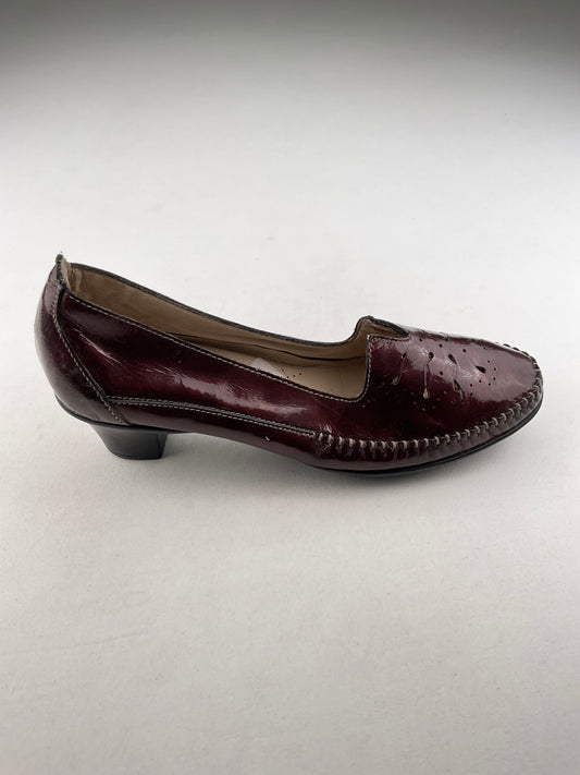 Zapatos Rojo vino Sas