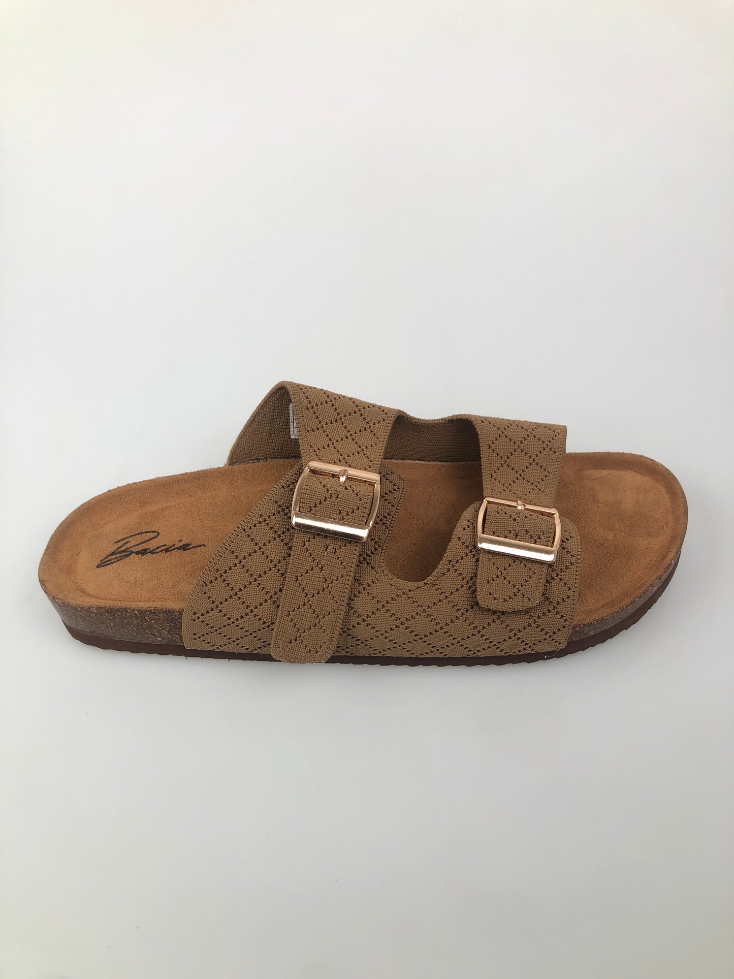 Sandalia Marron Bacia