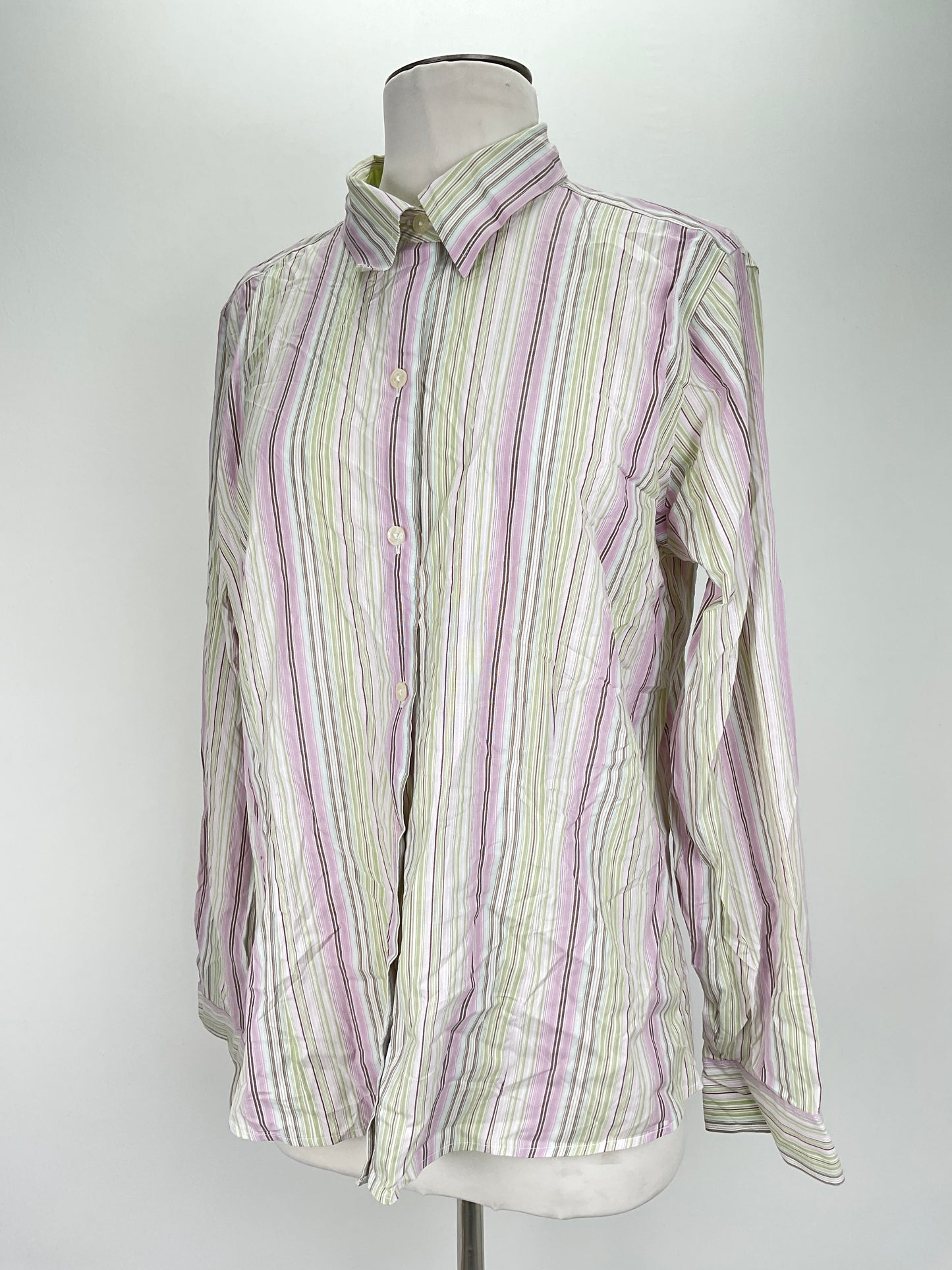 Camisa Multicolor de Rayas Stretch