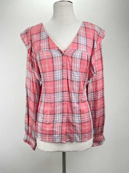 Blusa Rosado de Cuadro Bobeau