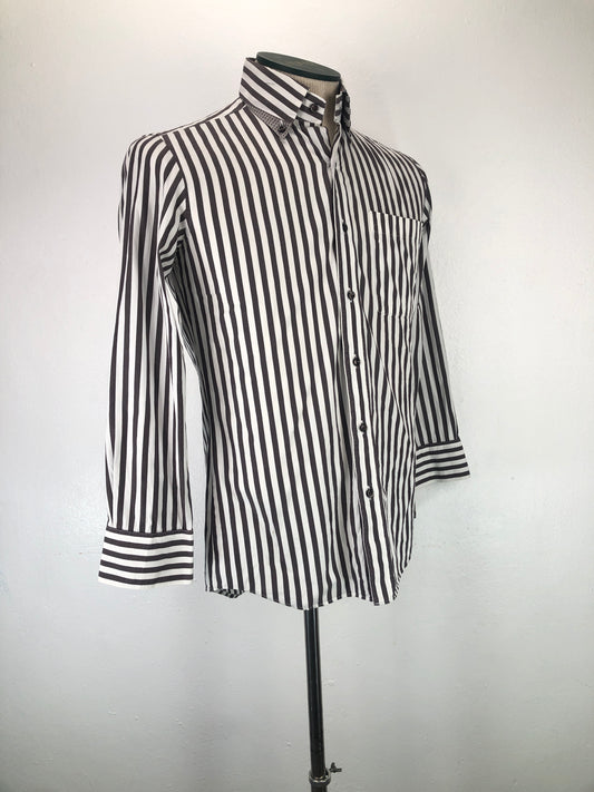 Camisa Gris de Rayas Boctor Belee