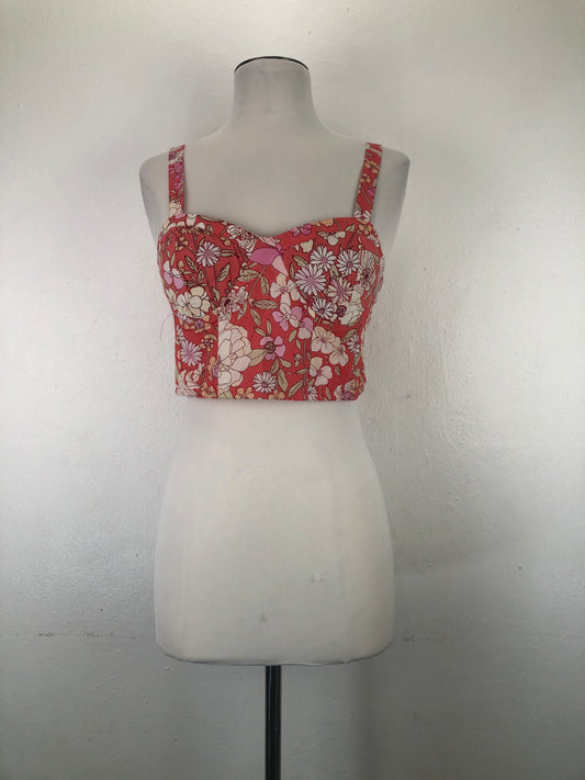 Blusa Rosado Floral B.O.G.Collective