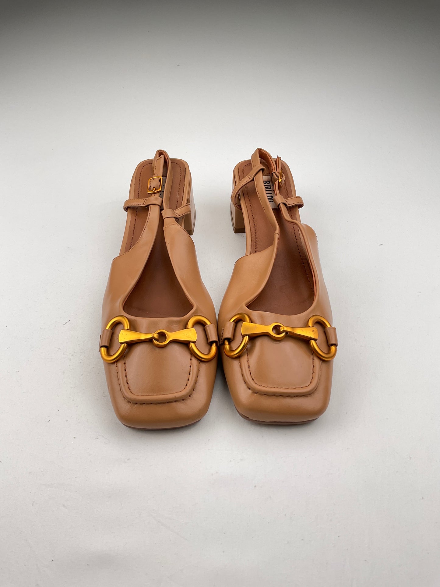 Zapatilla Marron de Tacón Bibi Lou