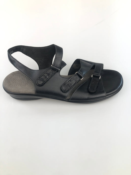Sandalia Negro Sas Tripad Comfort