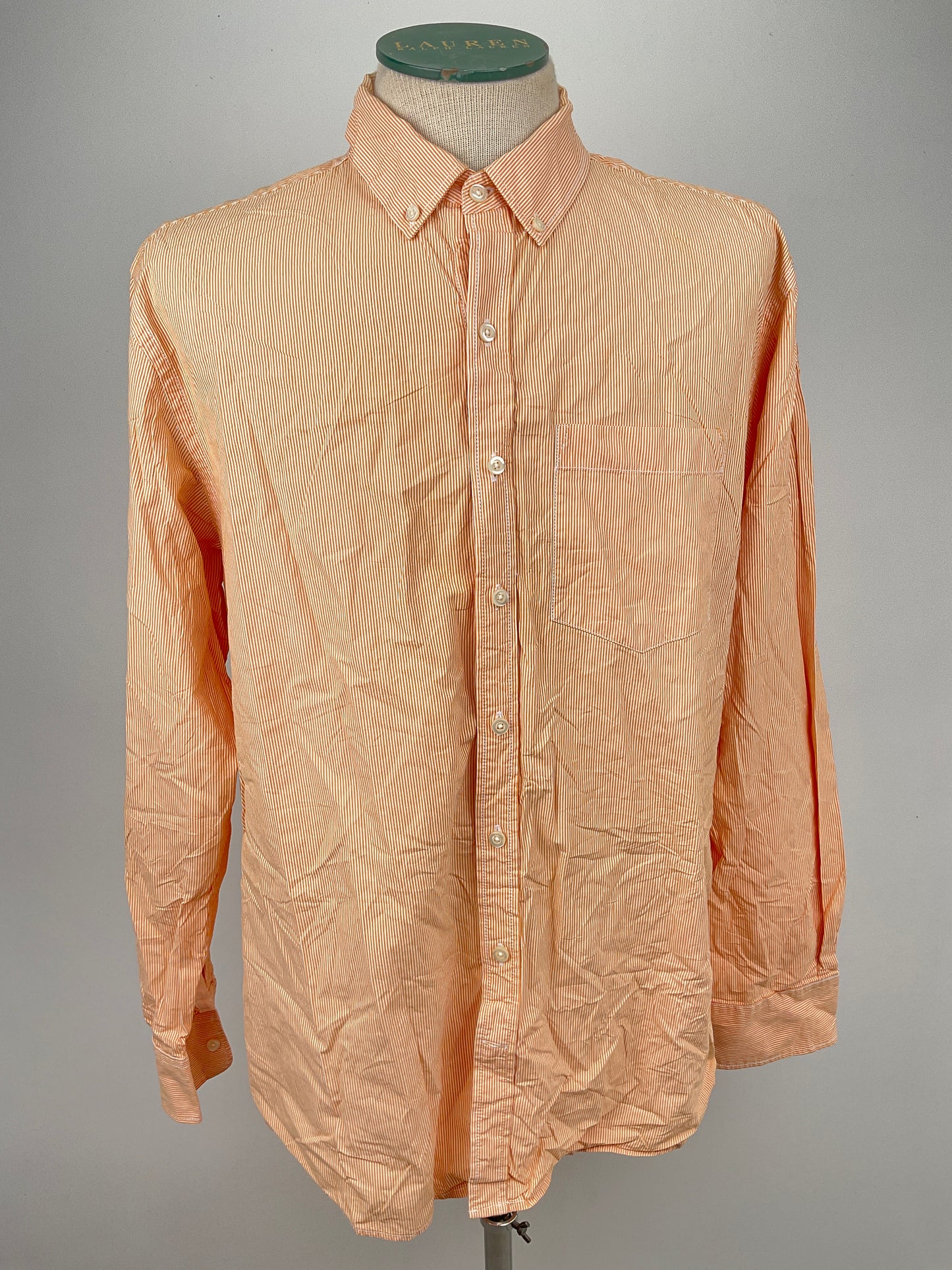 Camisa Naranja de Rayas Old Navy