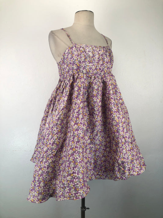 Vestido Morado De Floral Storia
