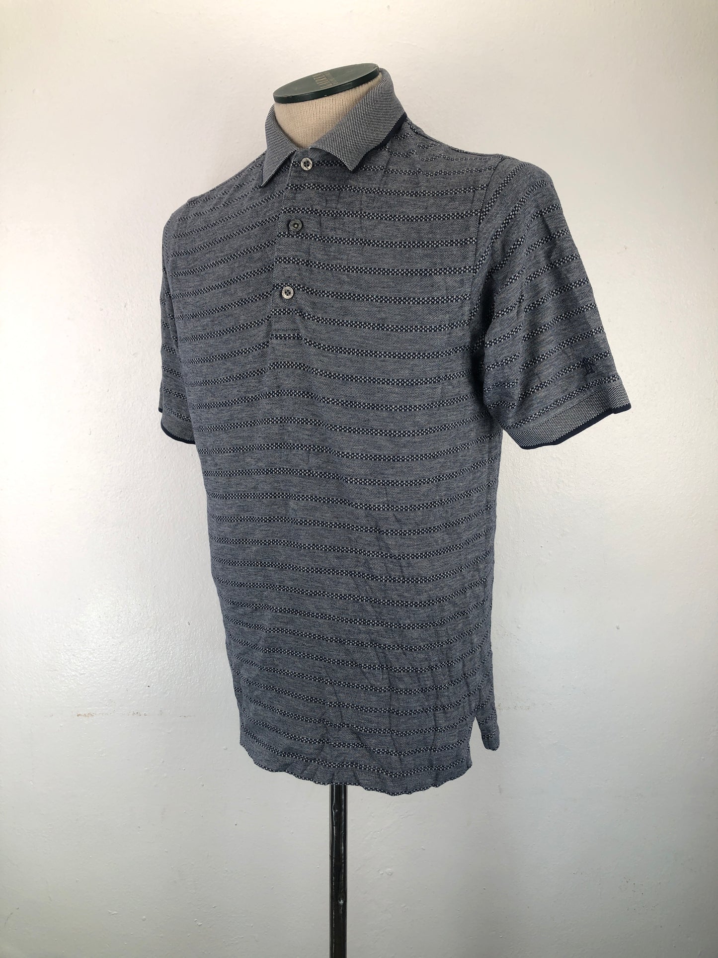 Camiseta gris de Rayas Grand Slam