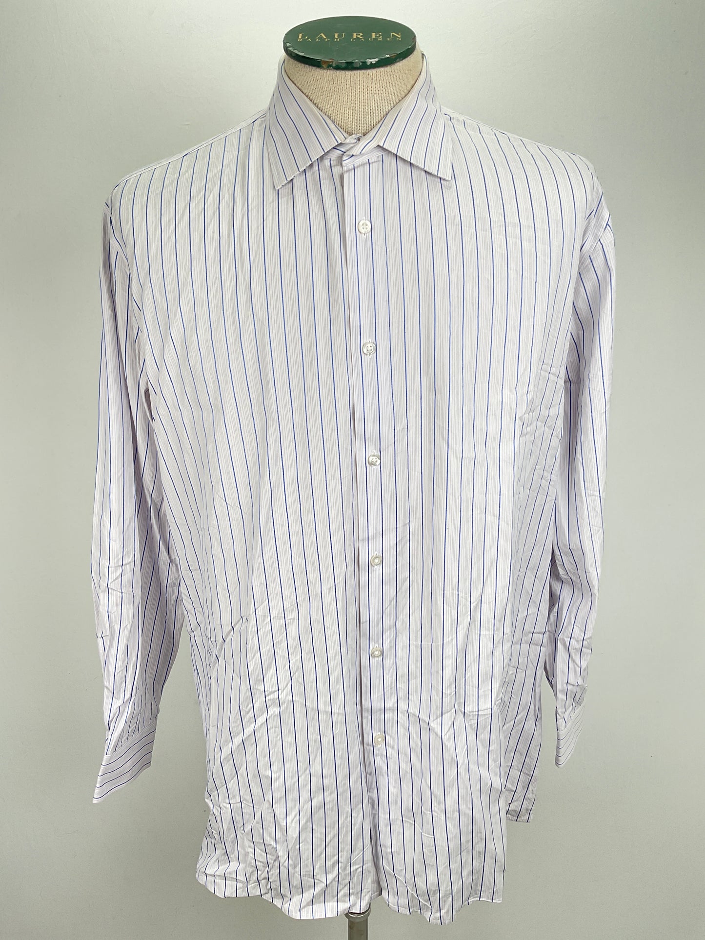 Camisa Blanco de Rayas Hugo