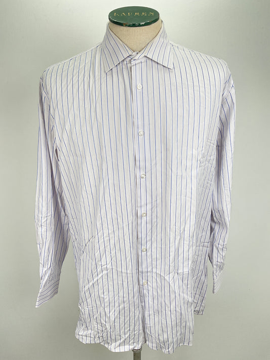 Camisa Blanco de Rayas Hugo