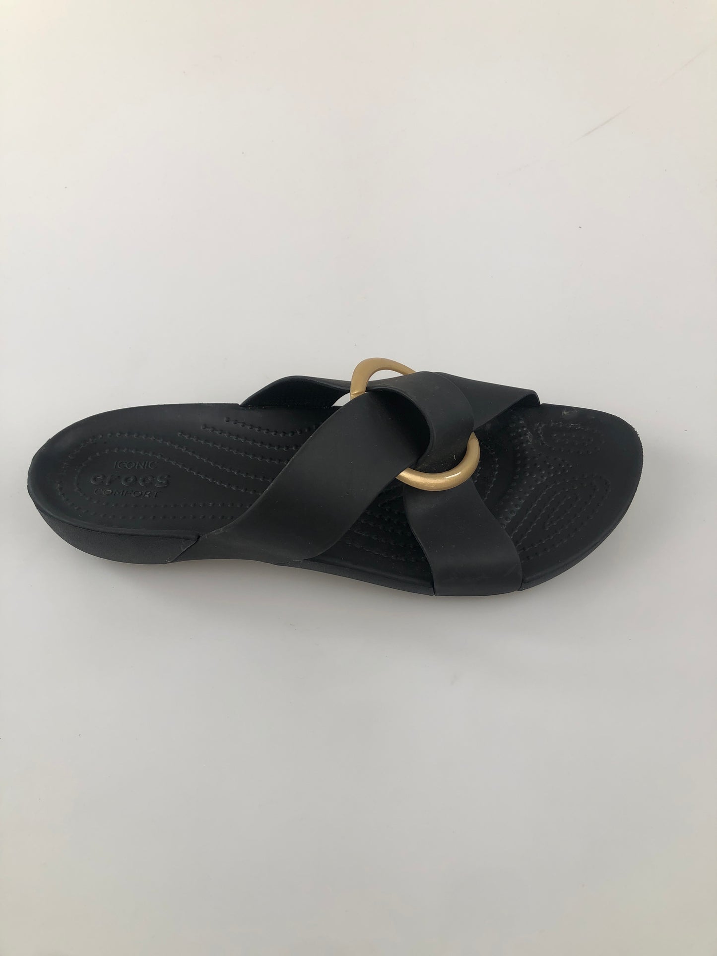 Sandalia Negro Crocs