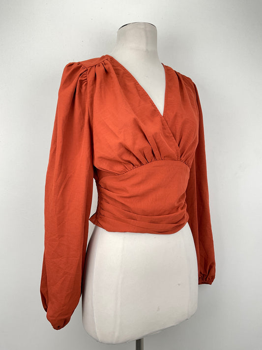 Blusa Rojo cobrizo Shein