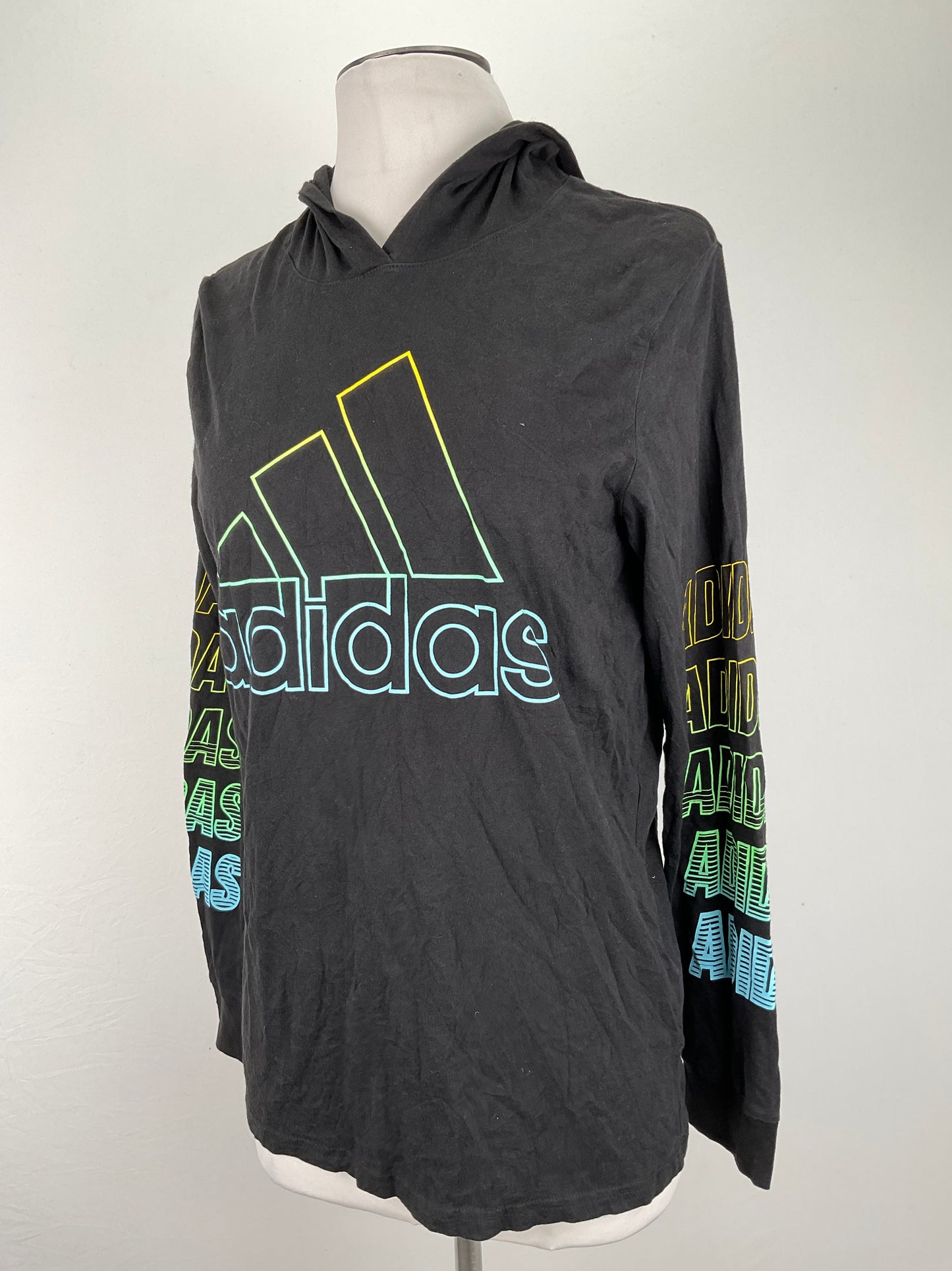 Abrigo Negro Adidas