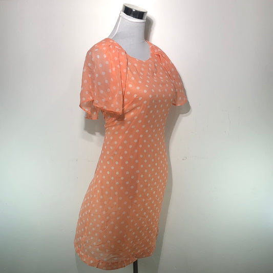 Vestido Naranja de Lunares Reve Bijoux